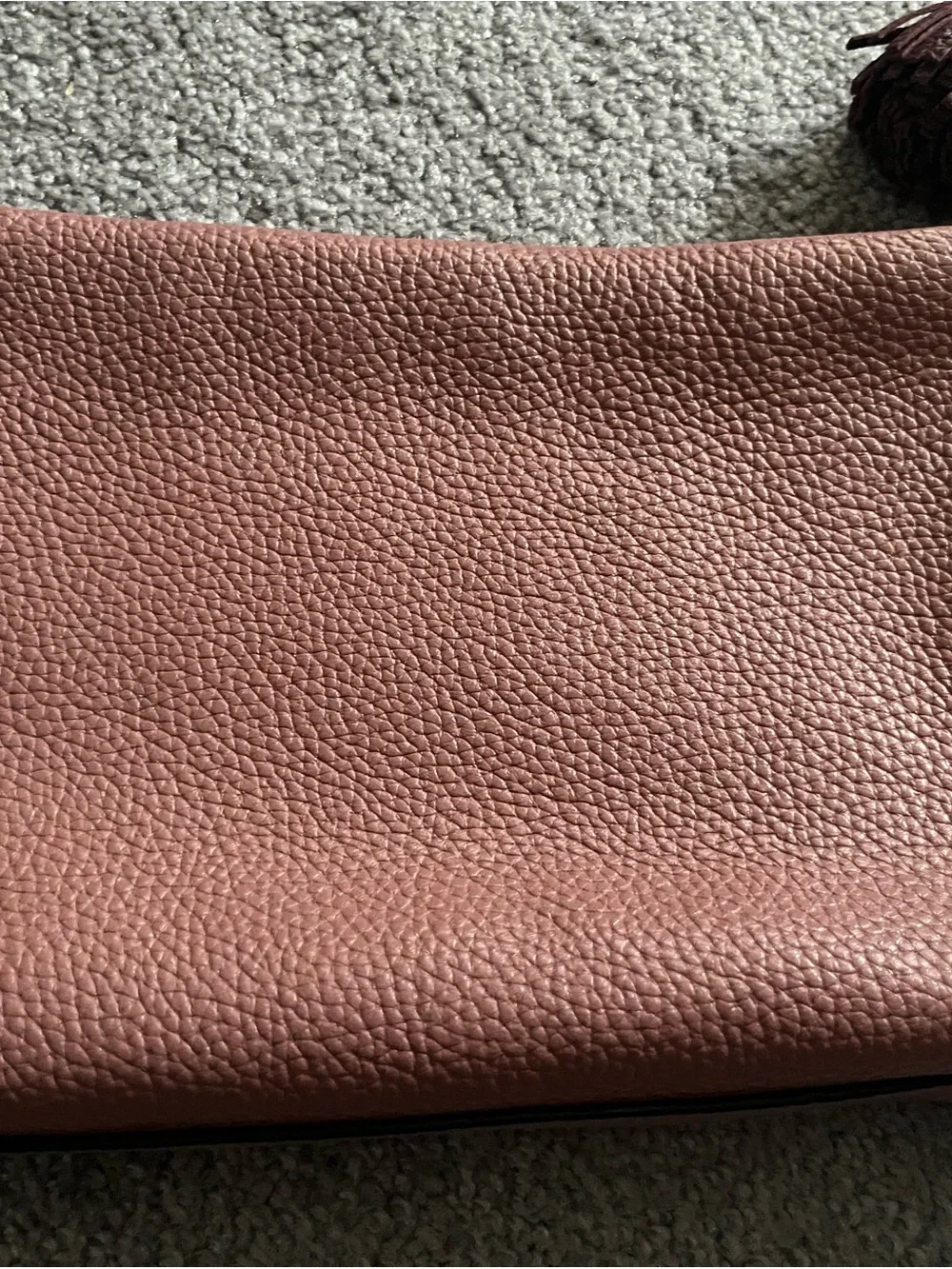 kate spade Pebbled Leather Shalapalmer drive- nutmeg